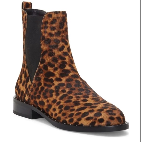 REBECCA Minkoff Sabeen Too Genuine Calf Hair Chelsea Boot - Picture 1 of 8